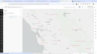 Adding a California Tribal Area Layer to an ArcGIS web map [upl. by Onaivatco]