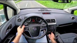 2013 Opel Meriva B Automatic 14  140 HP POV Test Drive [upl. by Airbma]