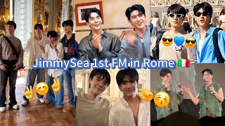 JimmySea 2 days in Rome and 1st fan meeting 🫶🥰 JimmySea1stFMinRome jimmysea [upl. by Nyrahs]