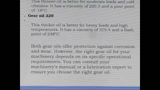 Gear oil grade Difference [upl. by Drolyag]