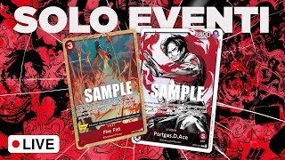 Solo Eventi CHALLENGE OP06 ACE  One Piece Card Game [upl. by Bevvy302]