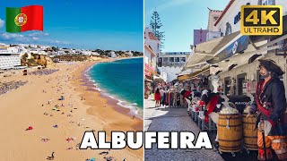 ALBUFEIRA Algarve 🌞 Portugal 🇵🇹  Walking Tour 🏖️🚶 4K UHD [upl. by Harvard604]