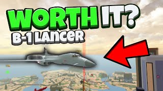 NEW B1 LANCER REVIEW WORTH IT Military Tycoon [upl. by Ynos]