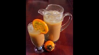 Quaker con naranjilla 🇪🇨 colada de avena y naranjilla [upl. by Brier]