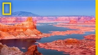 TimeLapse Spectacular Landscapes of the Southwest US  National Geographic [upl. by Yatnuahc]