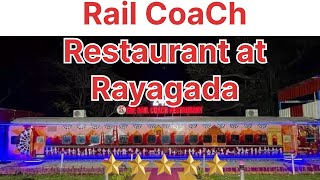 Rail restaurant at Rayagada Travel Wings With Sunny [upl. by Otina]