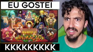 AMIGO OCULTO DE ONE PIECE  PARTE 1  Voice Makers  Leozin React [upl. by Younglove]