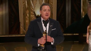 Brendan Fraser Erkek Oyuncu Oscar ödül konuşması Türkçe altyazılı  Oscars 2023 [upl. by Recneps]