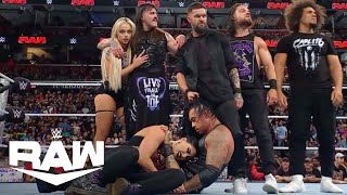 Judgment Day ANNIHILATE Rhea Ripley Damian Priest  WWE Raw Highlights 81924  WWE on USA [upl. by Hluchy]