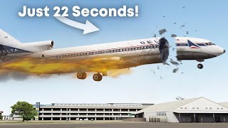 Crashing 22 Seconds After Takeoff in Texas  TWO Deadly Flights With Real Audio [upl. by Airtemad455]