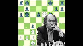 Mikhail Tal Brilliancy  3  ✨🤫 [upl. by Ardnasil463]