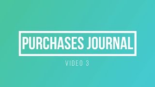 Purchases Journal Explained  FAC 1502  with unisa example  Part 3 [upl. by Verdie]