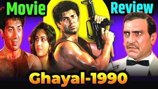 Ghayal 1990  Movie • REVIEW  Sunny Deol  Amrish Puri  Om Puri [upl. by Innus]