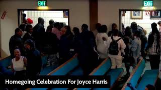 Homegoing Celebration For Joyce Harris [upl. by Bihas]