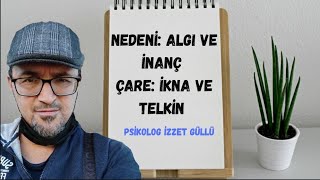 NEDEN ALGI VE İNANÇ ÇARE İKNA VE TELKİN [upl. by Enahsal]