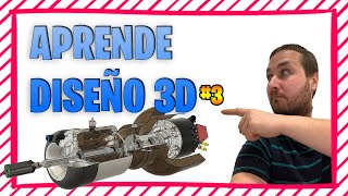 📏TUTORIAL diseño 3D BÁSICO Para principiantes ▶️Lección 3 [upl. by Jeth]