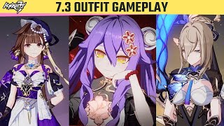 Honkai v73  New Outfit Showcase  Sirin Sushang Aponia [upl. by Ikairik]