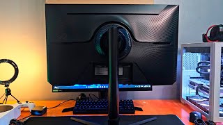 Monitor Gamer Samsung Odyssey G40 240hz Unboxing [upl. by Llenrev]