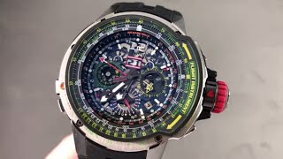 Richard Mille RM 3901 Aviation E6B Flyback Chronograph RM3901 AN TI Richard Mille Watch Review [upl. by Yup235]