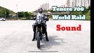 Yamaha Tenere 700 World Raid Sound  TTorque [upl. by Yllod]