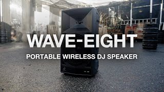 WAVEEIGHT Wireless DJ speaker Walkthrough [upl. by Nohsreg]