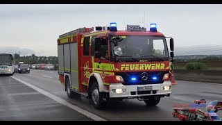 RETTUNGSGASSE  StLF 2025 FF HofheimWallau LKWBrand [upl. by Aneryc]