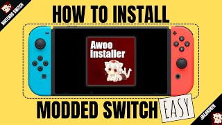 How To Easy Install AWOO In Nintendo Switch [upl. by Sitruk]