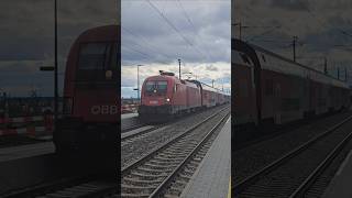 Wiesel passing GuntramsdorfThallern train railway trainspotting austria [upl. by Mailliwnhoj13]