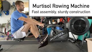 ★★★★★ Murtisol Rowing Machine Review  Rower 10 Level Adjustable Resistance Smart Monitor Resistance [upl. by Philbin]