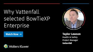 Why Vattenfall selected BowTieXP Enterprise [upl. by Inalaek]