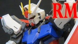 MG Aile Strike ver RM review 6 MS Gundam Seed Kira Yamato Version Remaster ガンプラ [upl. by Eioj]