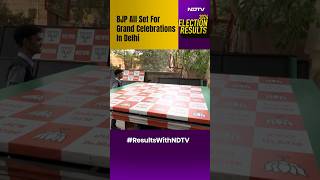 Lok Sabha Election Results 2024  BJP All Set For Grand Celebrations In Delhi On Vote Count Day [upl. by Annawit]