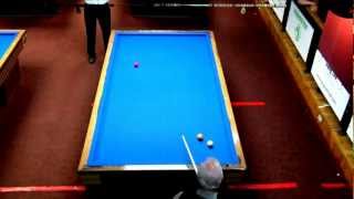 Raymond Ceulemans vs Efren Reyes 712 Balkline part BlomdahlRaiford commentary [upl. by Nnaeel]