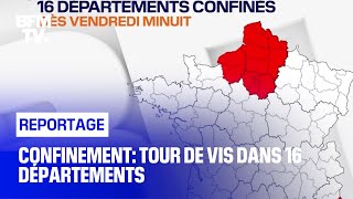 Confinement Tour de vis dans 16 départements [upl. by Shurwood452]