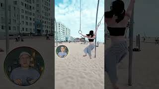 Swings On The Beach In Russia [upl. by Ecinwahs85]