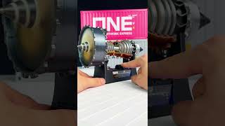 Violent fan up to 5000 RPM automobile enginemodel 3dprinting mechanicalmodelsturban [upl. by Wolfort]