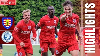 HATTRICK HERO  Morpeth Town 03 Warrington Rylands  Northern Premier League Full Match Highlights [upl. by Asusej]