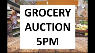 Fridays LIVE Grocery Auction Dec 8th 5pm  The Auction Gallery Millville PA [upl. by Sommer303]