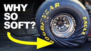 How Dragster Tyres Accelerate to 335 MPH in 36 Seconds [upl. by Munsey]