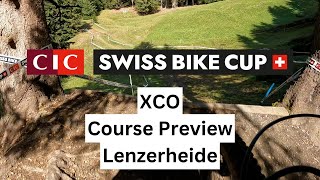 Swiss Bike Cup  Lenzerheide 2024  Course Video [upl. by Lraep]