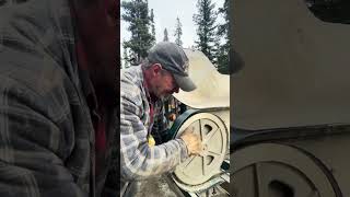 Changing a Blade amp Milling w Mountain Man Arön [upl. by Kotz]