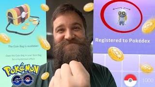 How to unlock the NEW Coin Bag Incense amp Catching Gimmighoul in Pokemon GO [upl. by Rodina]