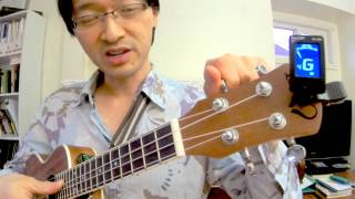 How to tune your ukulele with a clip on tuner [upl. by Animehliw997]