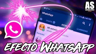 ACTIVA ESTE EFECTO PARA WHATSAPP [upl. by Nave]