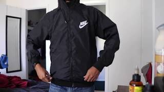 DHGATE 8 NIKE WINDRUNNER REVIEW  TRY ON [upl. by Sterrett]