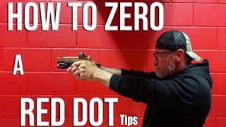 How to Zero A Red Dot  EDC  Tips I Holosun 507C  Navy SEAL 2022 [upl. by Eirot351]