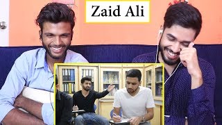 INDIANS react to Bollywood Songs During Exams  Zaid Ali [upl. by Almat104]