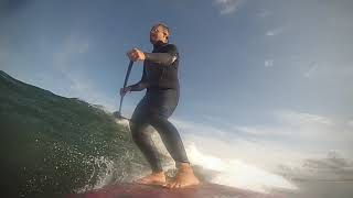 Surfing on Scotlands East Coast Lossiemouth Moray [upl. by Nelg]