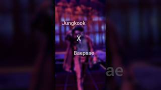 Jungkook x Baepsae 🍒🌚 shortvideo fypシ゚ bts btsarmy jungkook jk [upl. by Home]