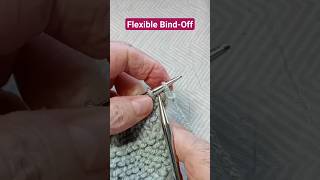 Stretchy Flexible Bind Off knitting [upl. by Dnaletak22]